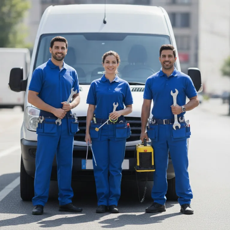 Industriewäscherei Team in Koepenick